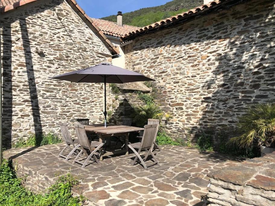 Maison rurale au cœur des Cévennes Ardéchoises Dompnac Extérieur photo
