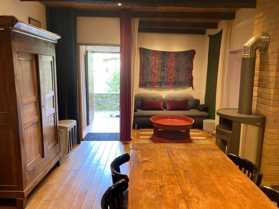 Maison rurale au cœur des Cévennes Ardéchoises Dompnac Extérieur photo