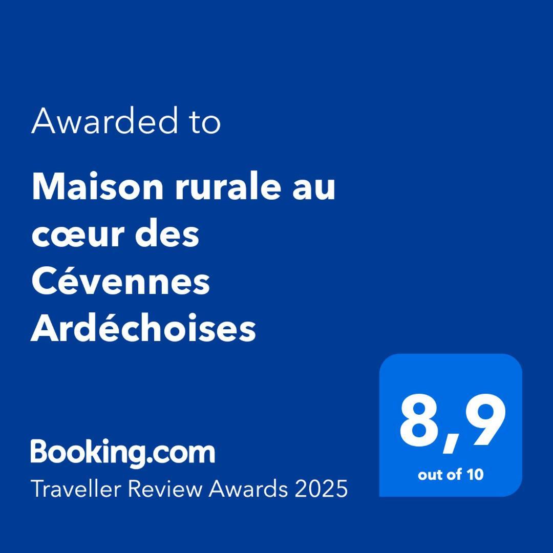 Maison rurale au cœur des Cévennes Ardéchoises Dompnac Extérieur photo